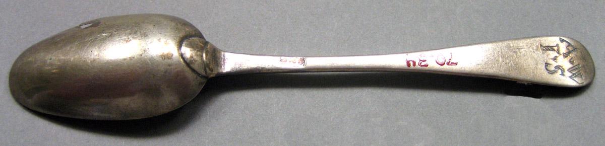 1970.0034 Silver Spoon underside