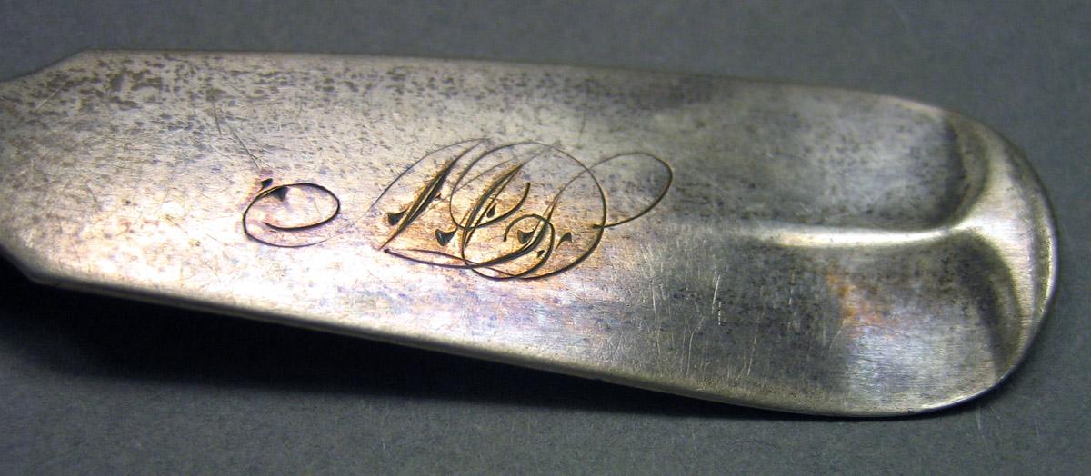 1970.0035 Silver Spoon engraving