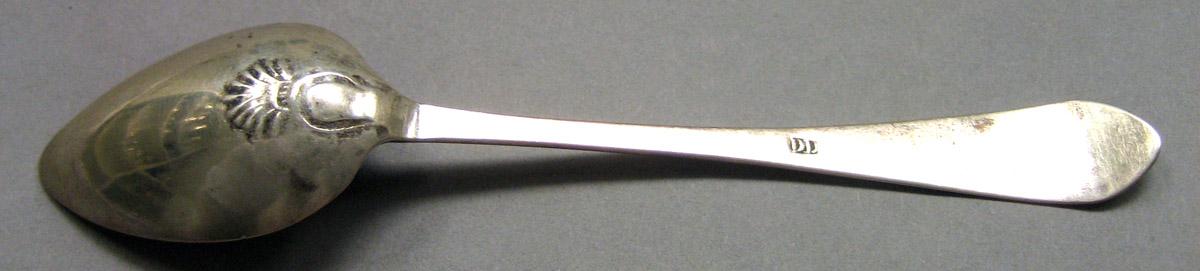 1970.0036 Silver Spoon underside