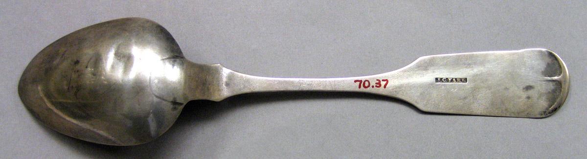 1970.0037 Silver Spoon underside