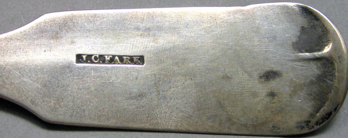 1970.0037 Silver Spoon mark