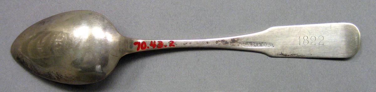 1970.0043.002 Silver Spoon underside