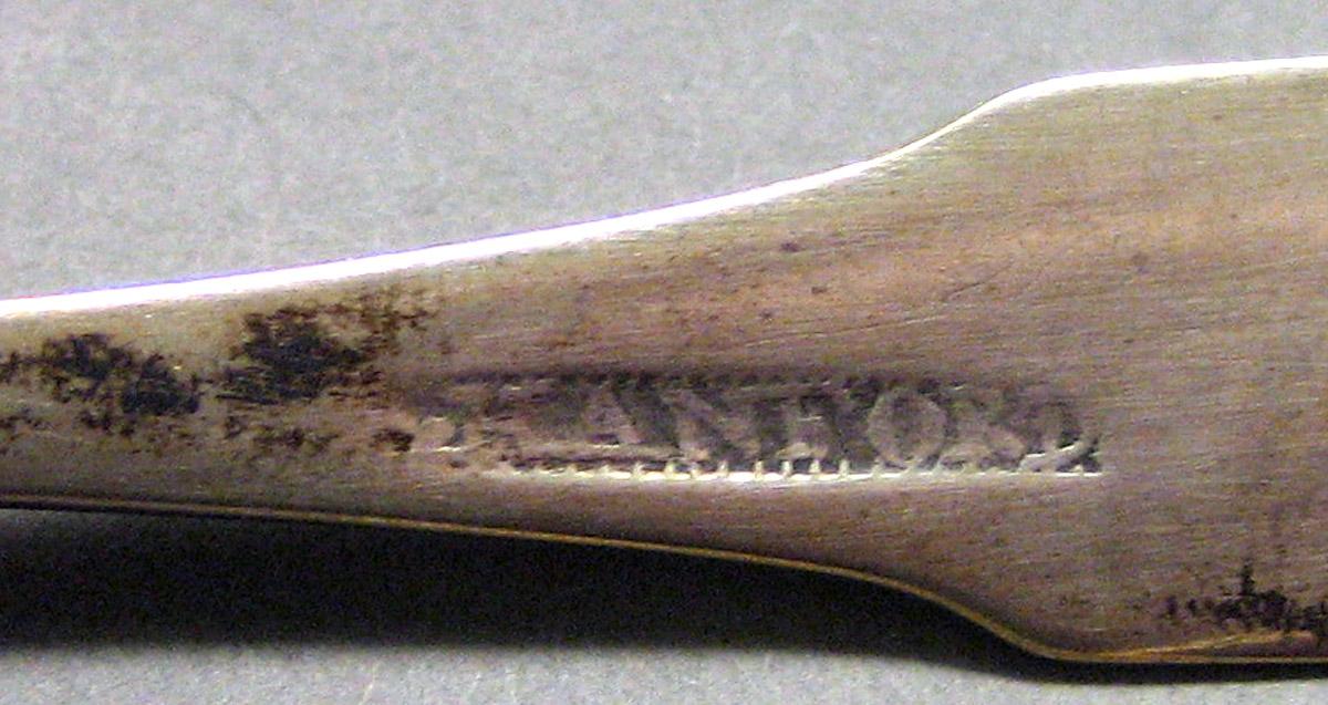 1970.0043.002 Silver Spoon mark