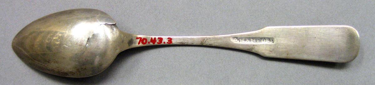 1970.0043.003 Silver Spoon underside