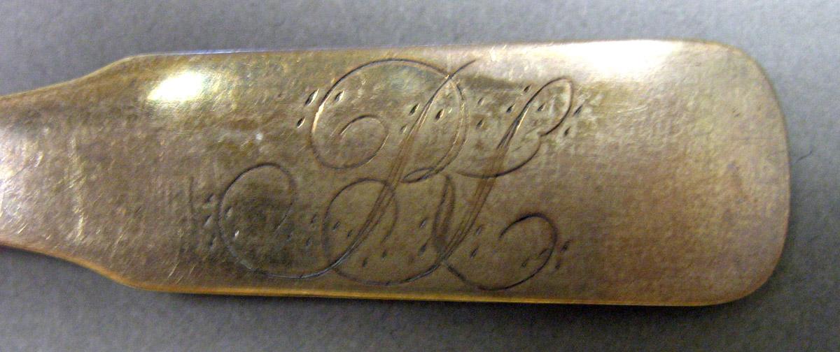 1970.0043.003 Silver Spoon engraving