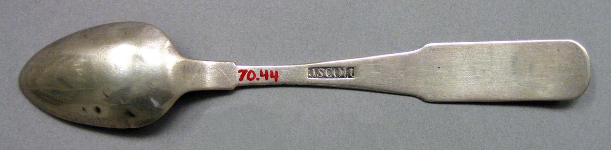 1970.0044 Silver Spoon underside