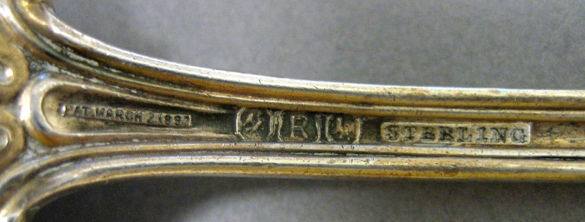 1970.0045 Silver Spoon mark