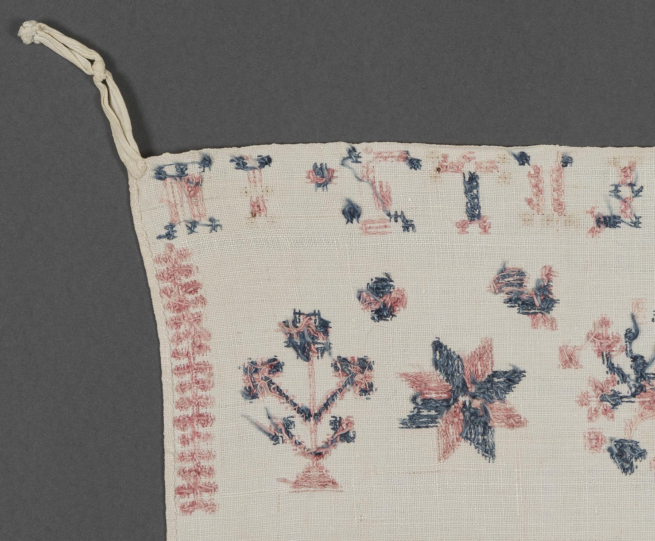 1970.0081 Towel, reverse, detail 4