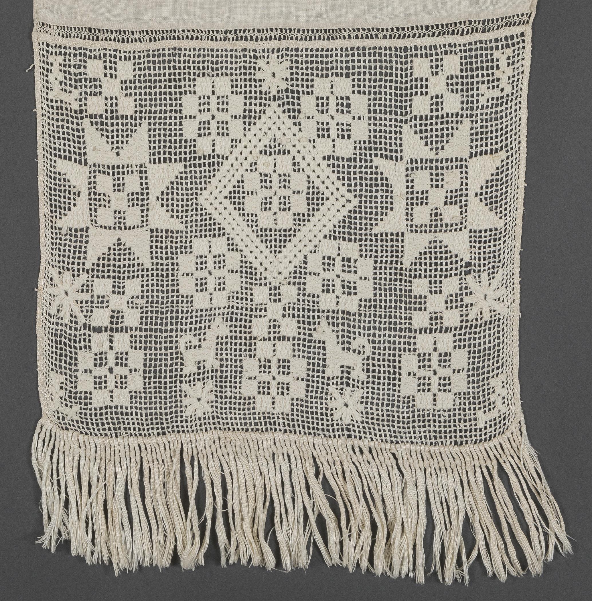 1970.0081 Towel, reverse, detail 9