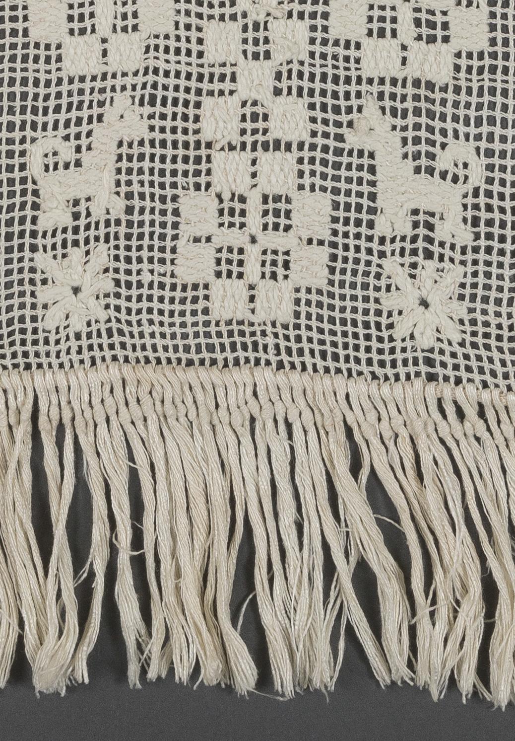 1970.0081 Towel, reverse, detail 14
