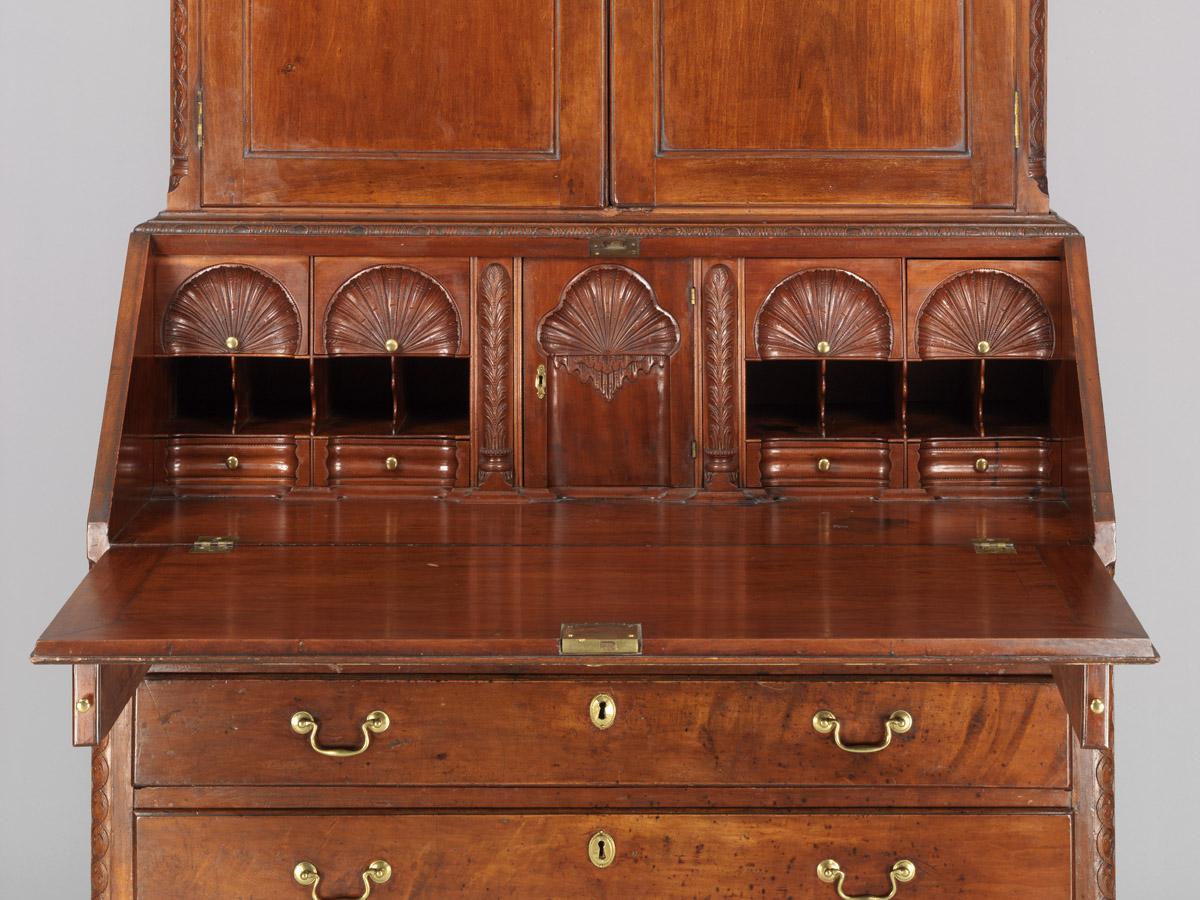 1951.0056 Desk and bookcase (detail 2)