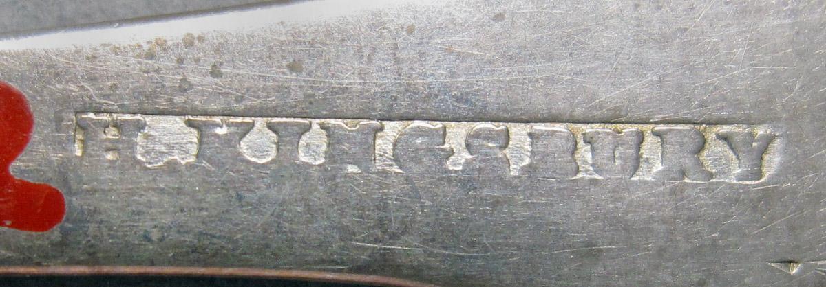 1970.0087.002 Salt spoon mark