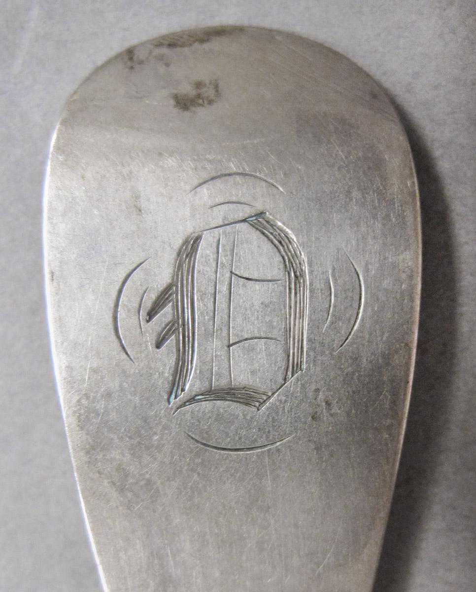 1970.0091.002 Salt spoon engraving
