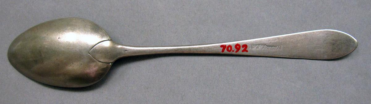 1970.0092 Teaspoon underside
