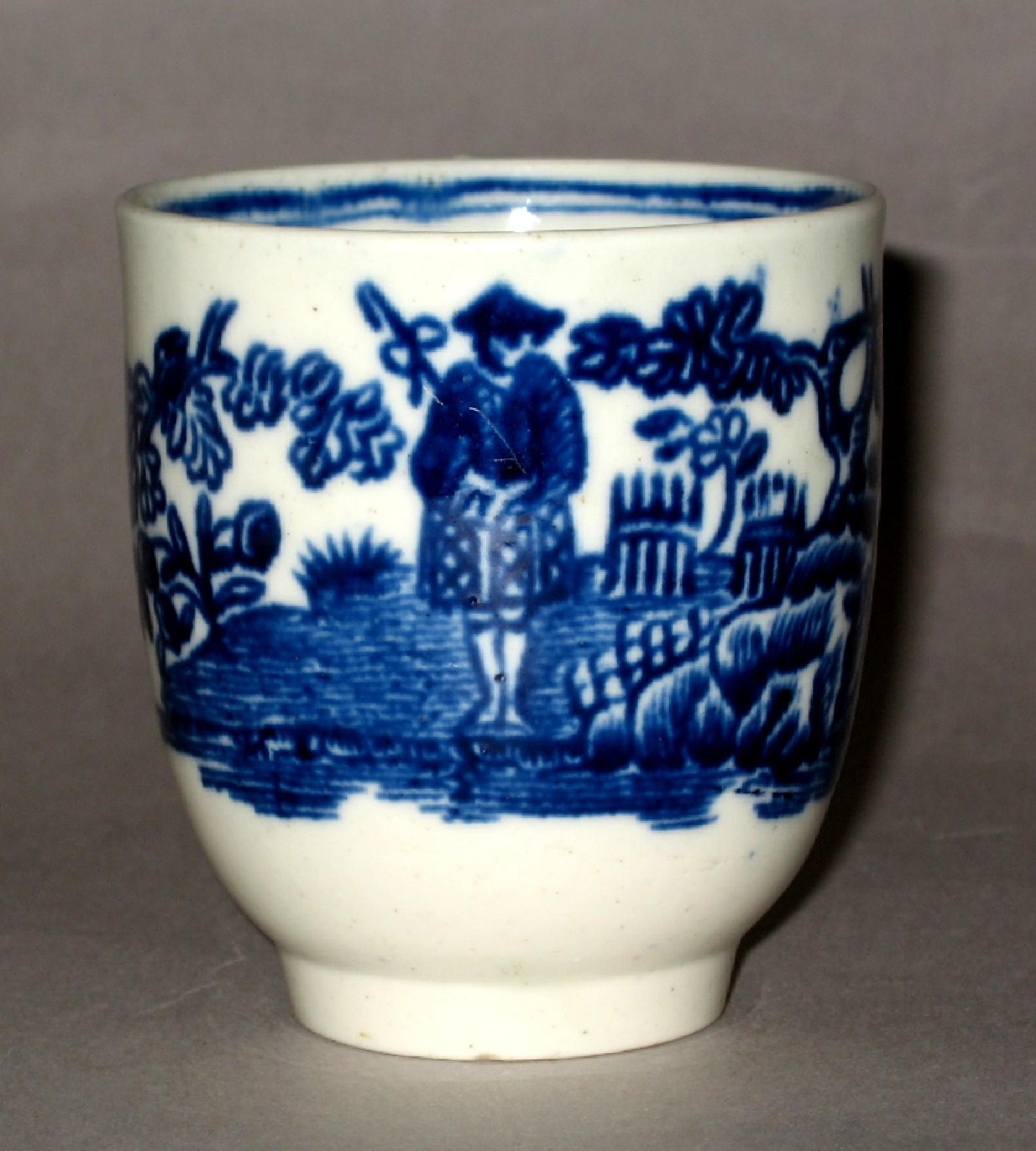 1970.0093 Liverpool porcelain coffee cup
