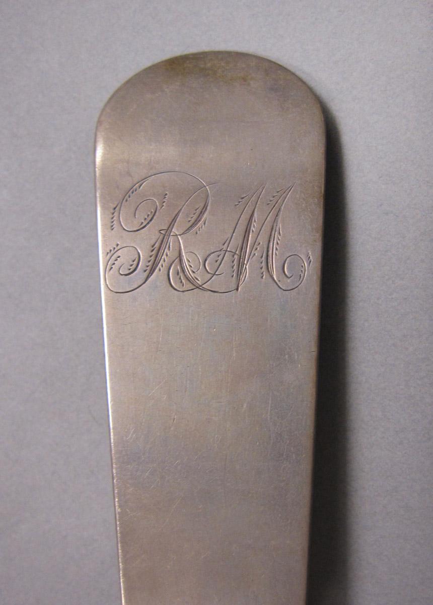 1970.0096 Spoon, engraving