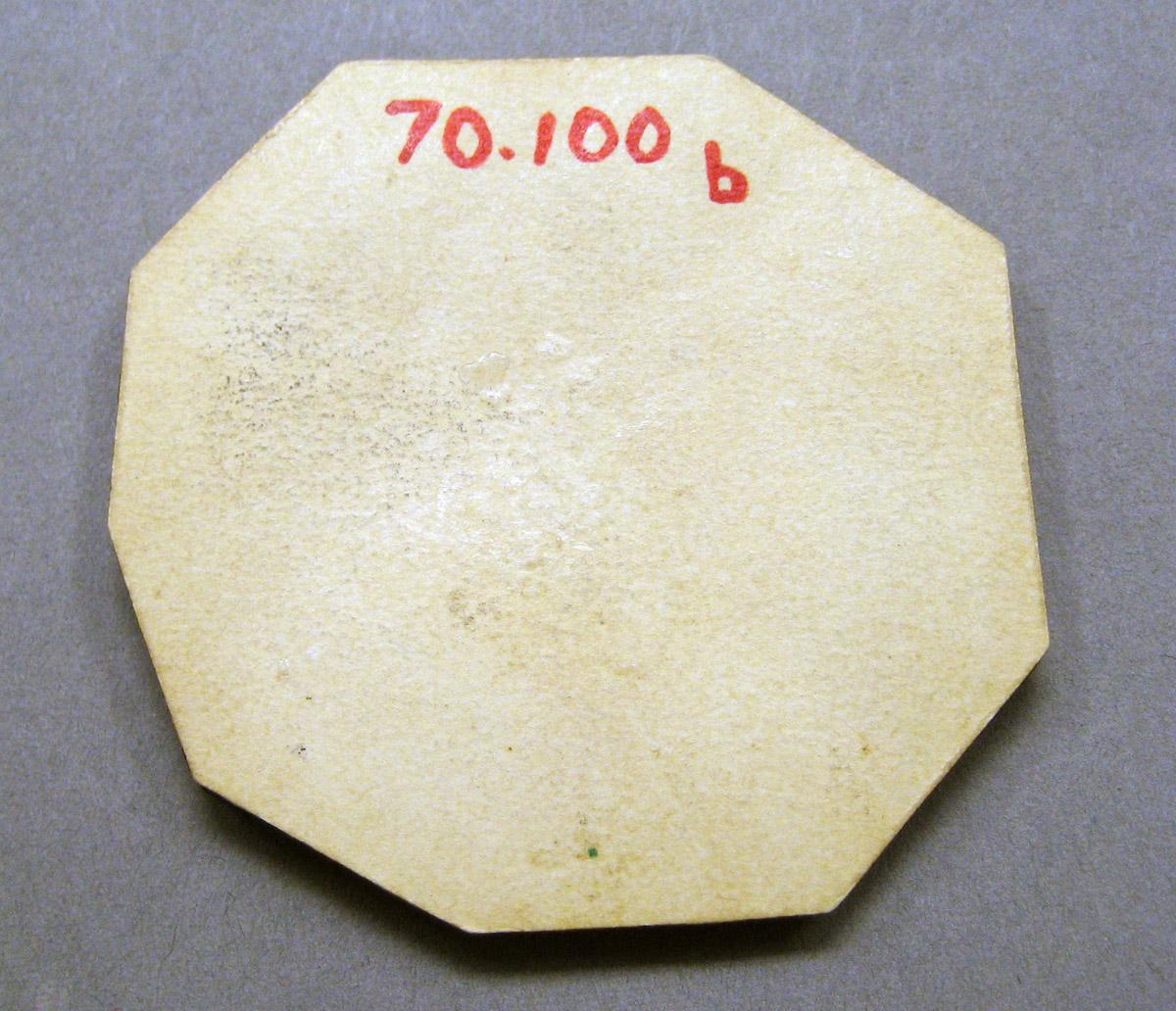 1970.0100 B Wax imprint underside