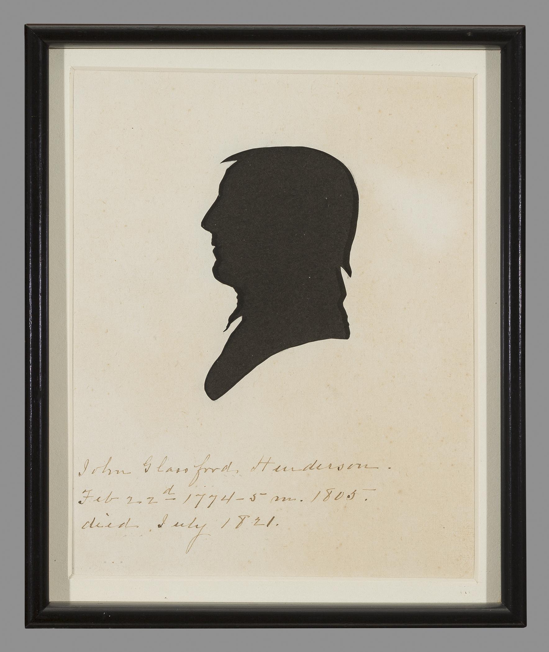 1970.0101.001 A Silhouette, B Frame, view 1