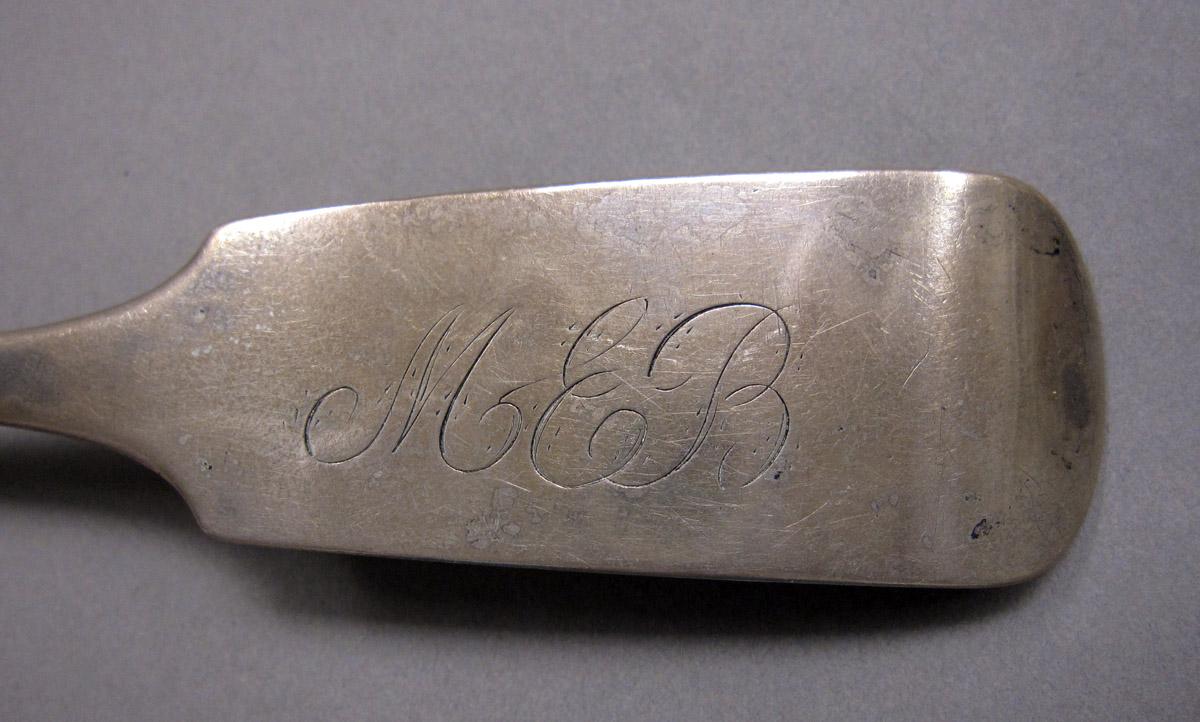 1970.0108 Spoon, engraving