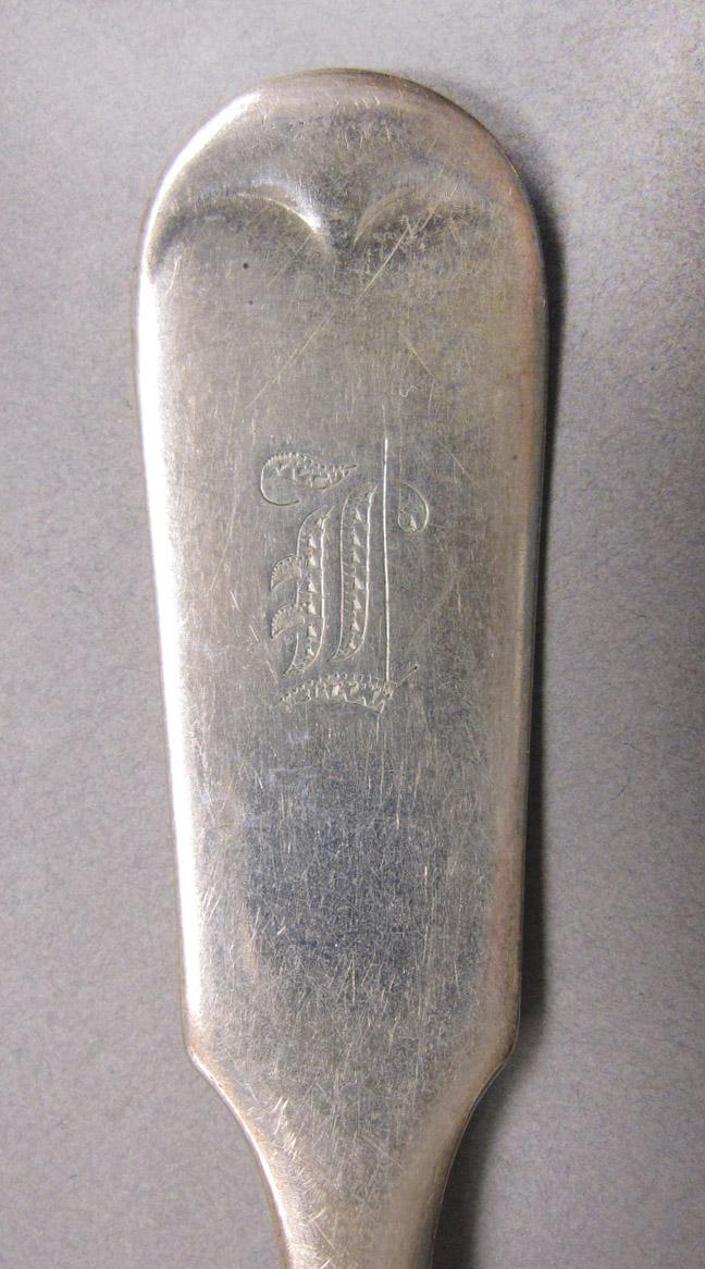 1970.0112 Spoon, engraving