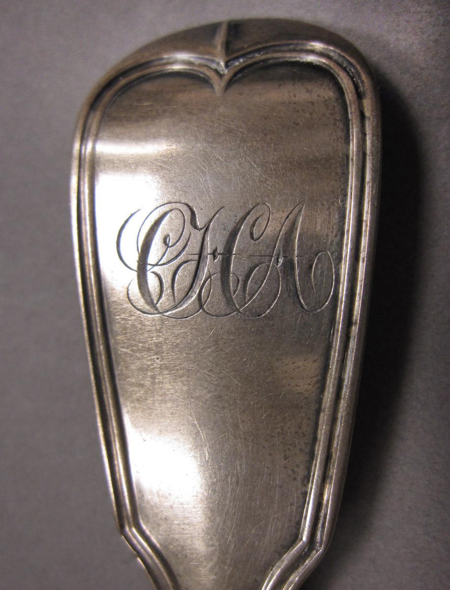 1970.0115 Fork, engraving