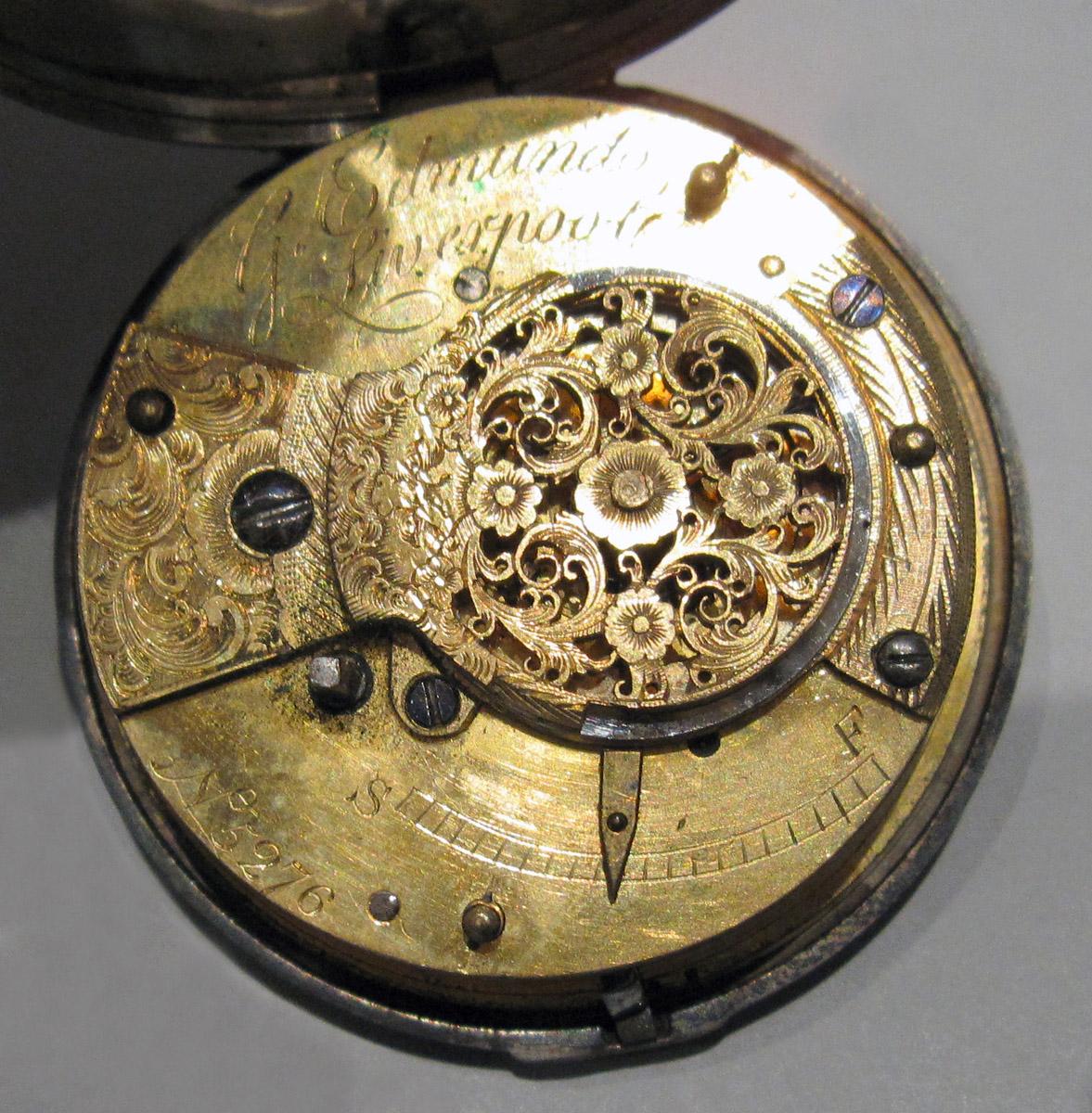 1957.0579 A, B Silver Watch movement