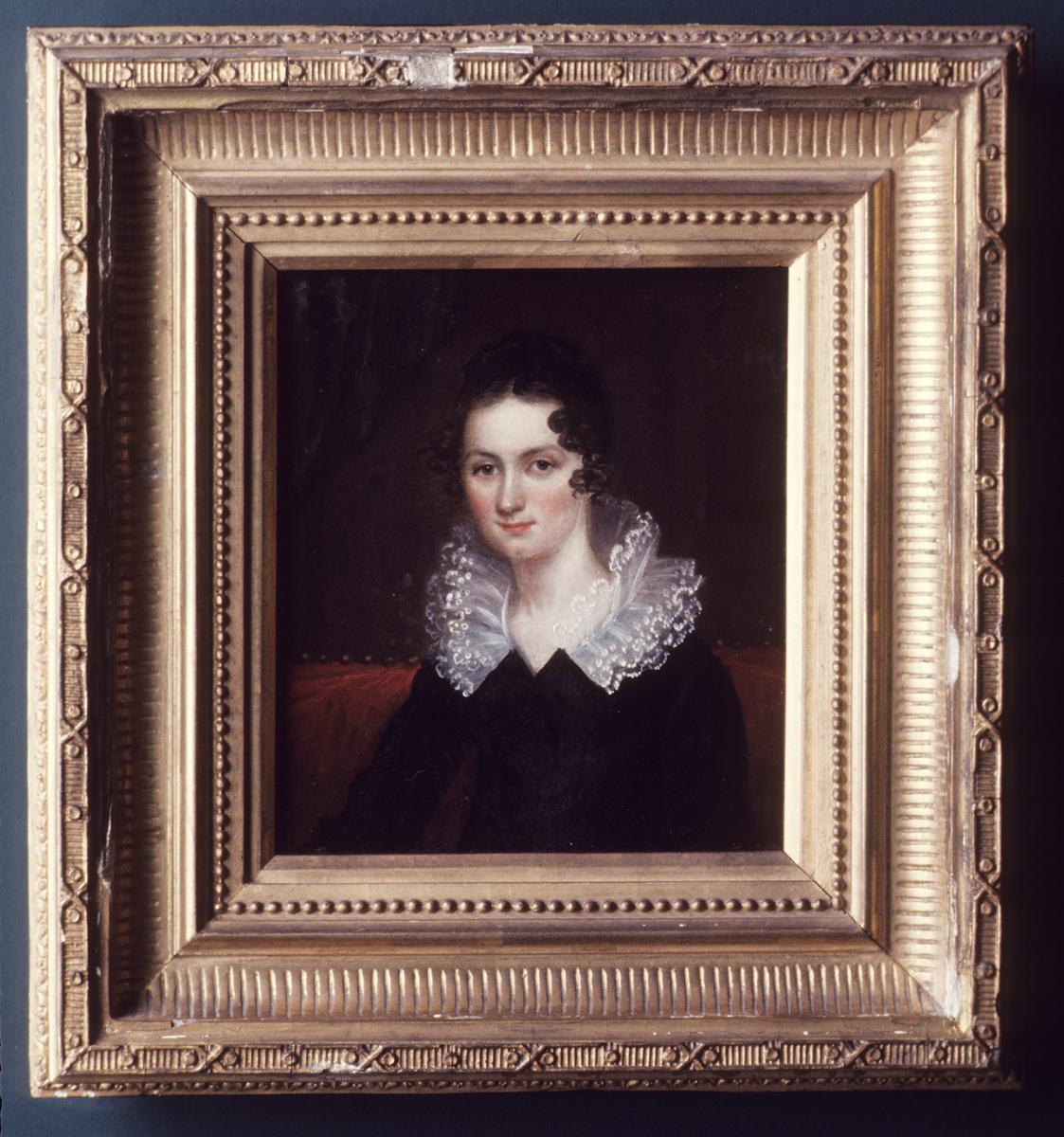 1957.0583 A, B Painting and Frame