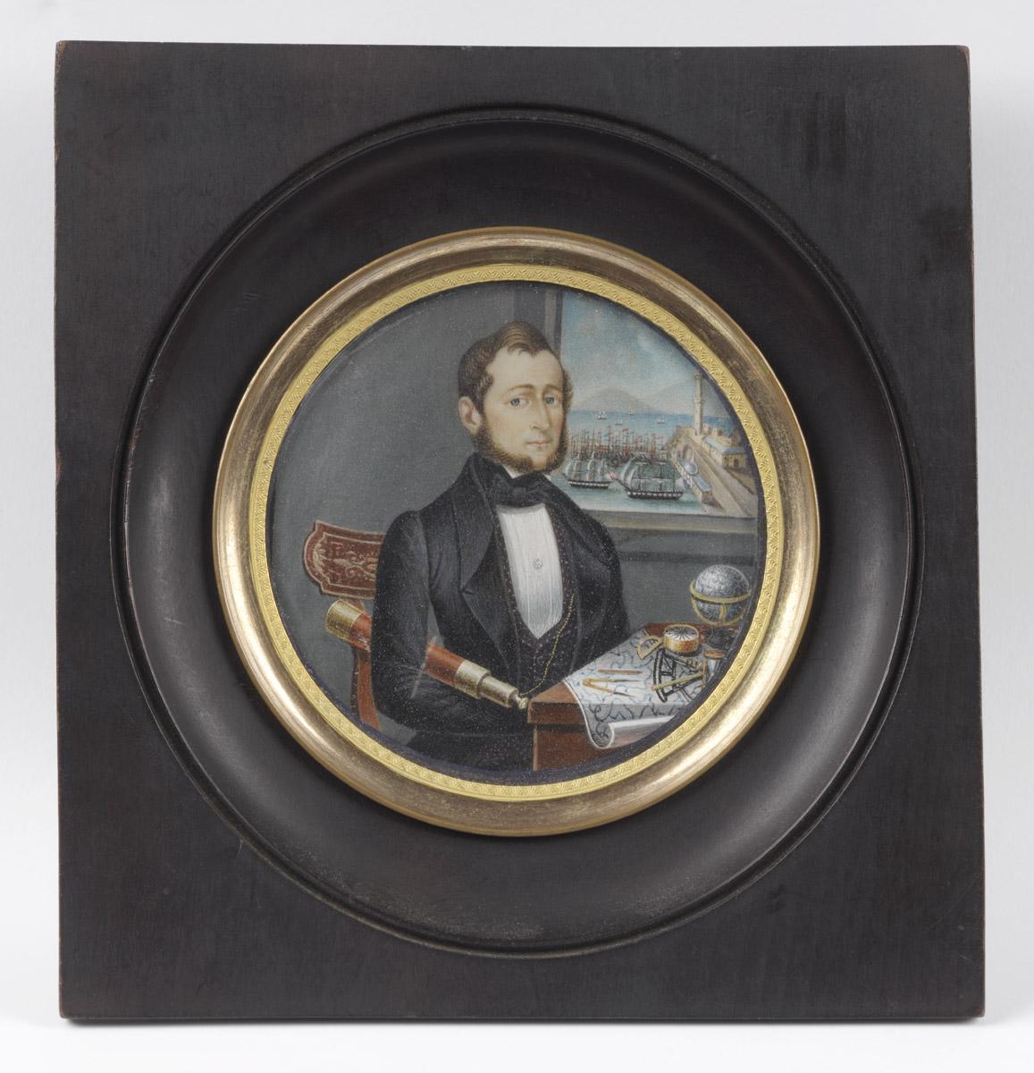 1957.0589 Miniature, Portrait Miniature