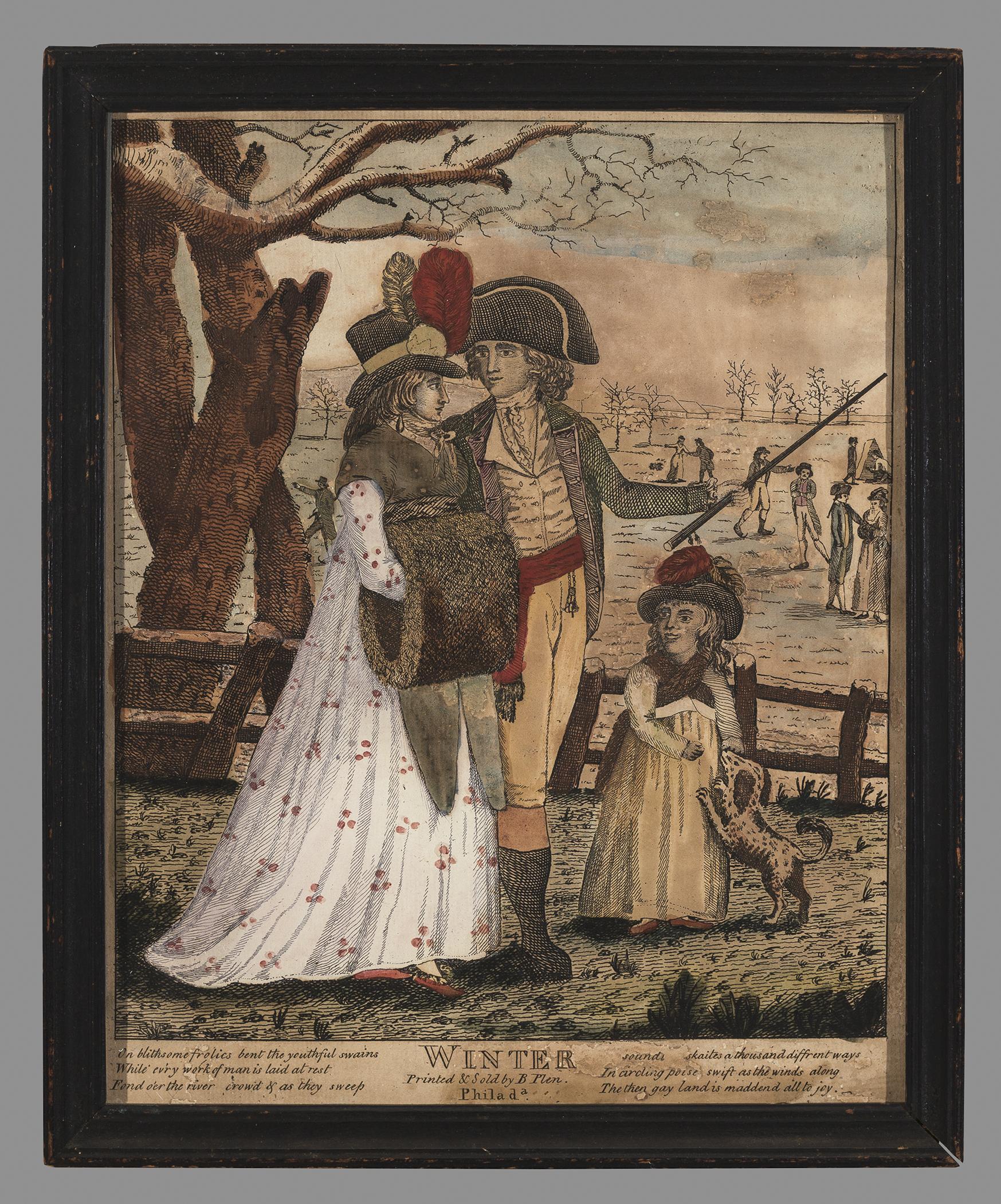 1957.0590.004 A Print, B Frame, view 1