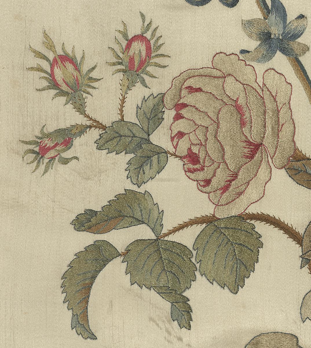 1957.0610 A Needlework Picture, Detail 3