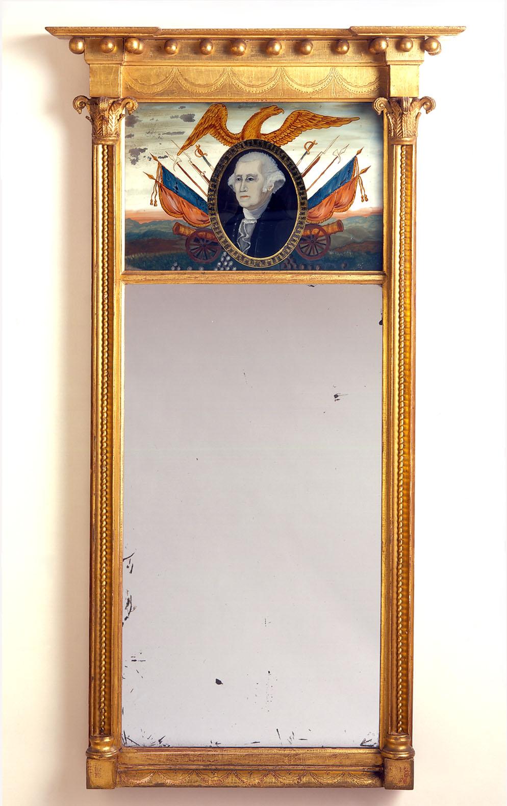 1957.0615 Looking glass or mirror