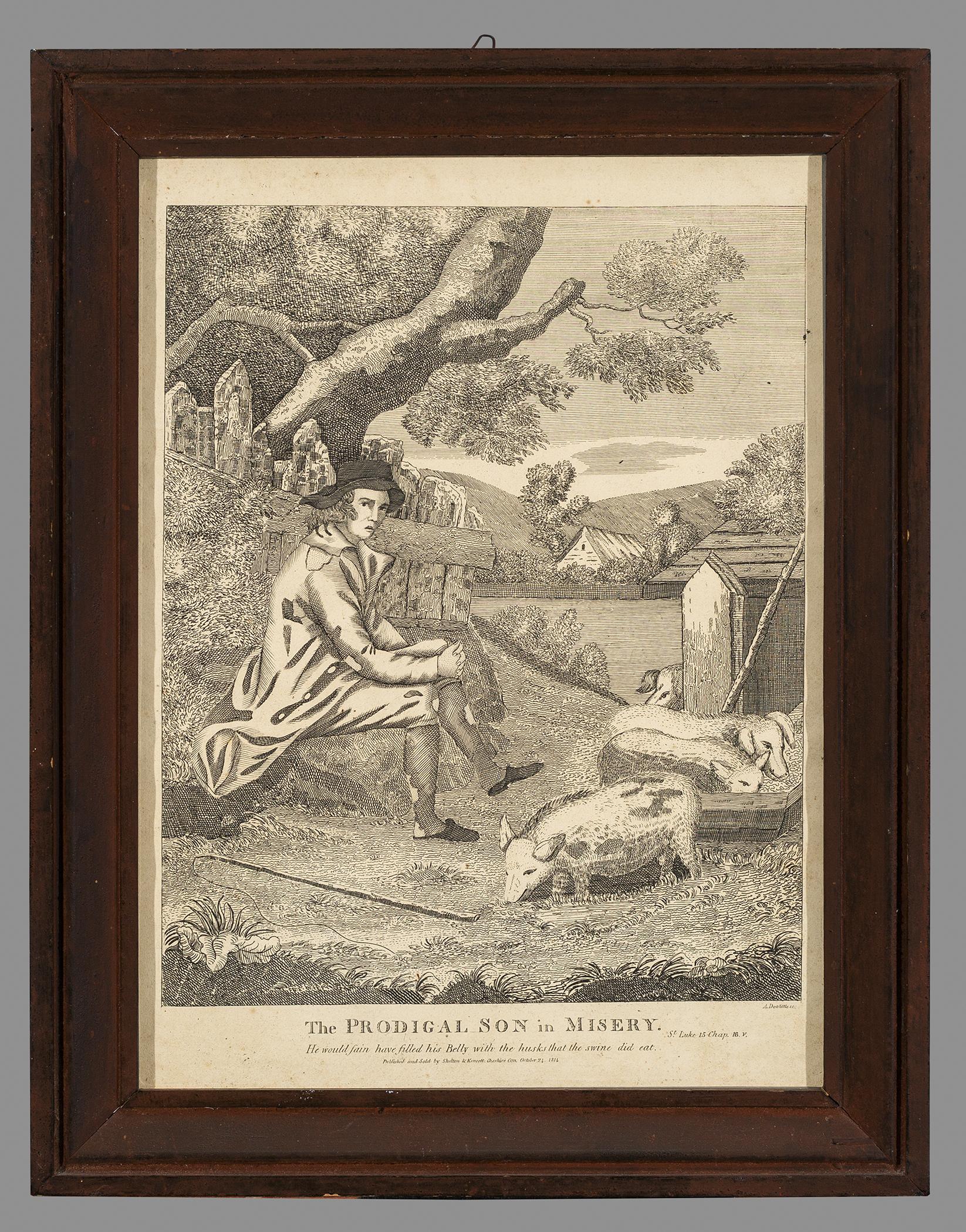 1957.0619.003 A Print, B Frame, view 1