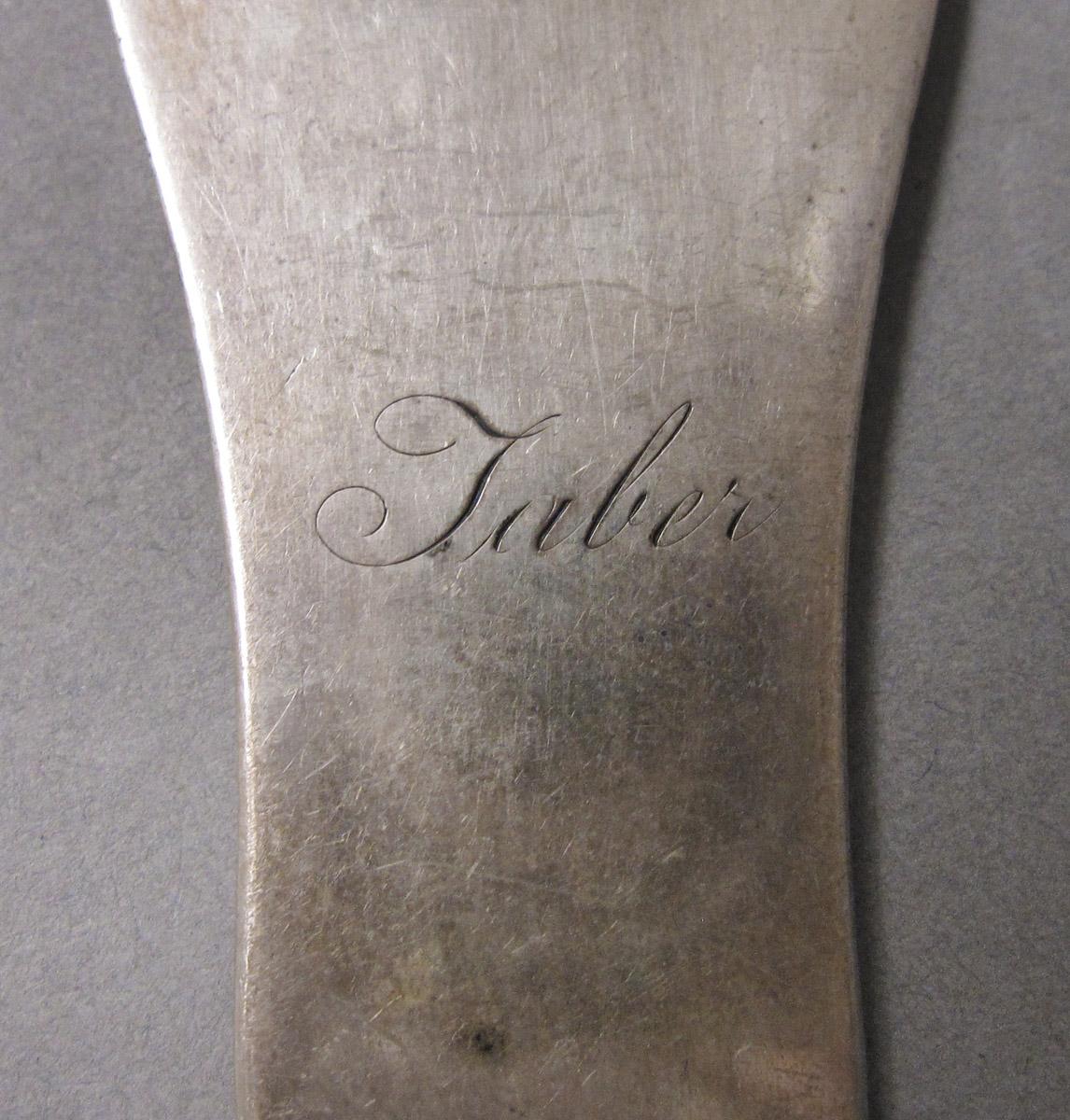 1970.0119 Spoon, engraving