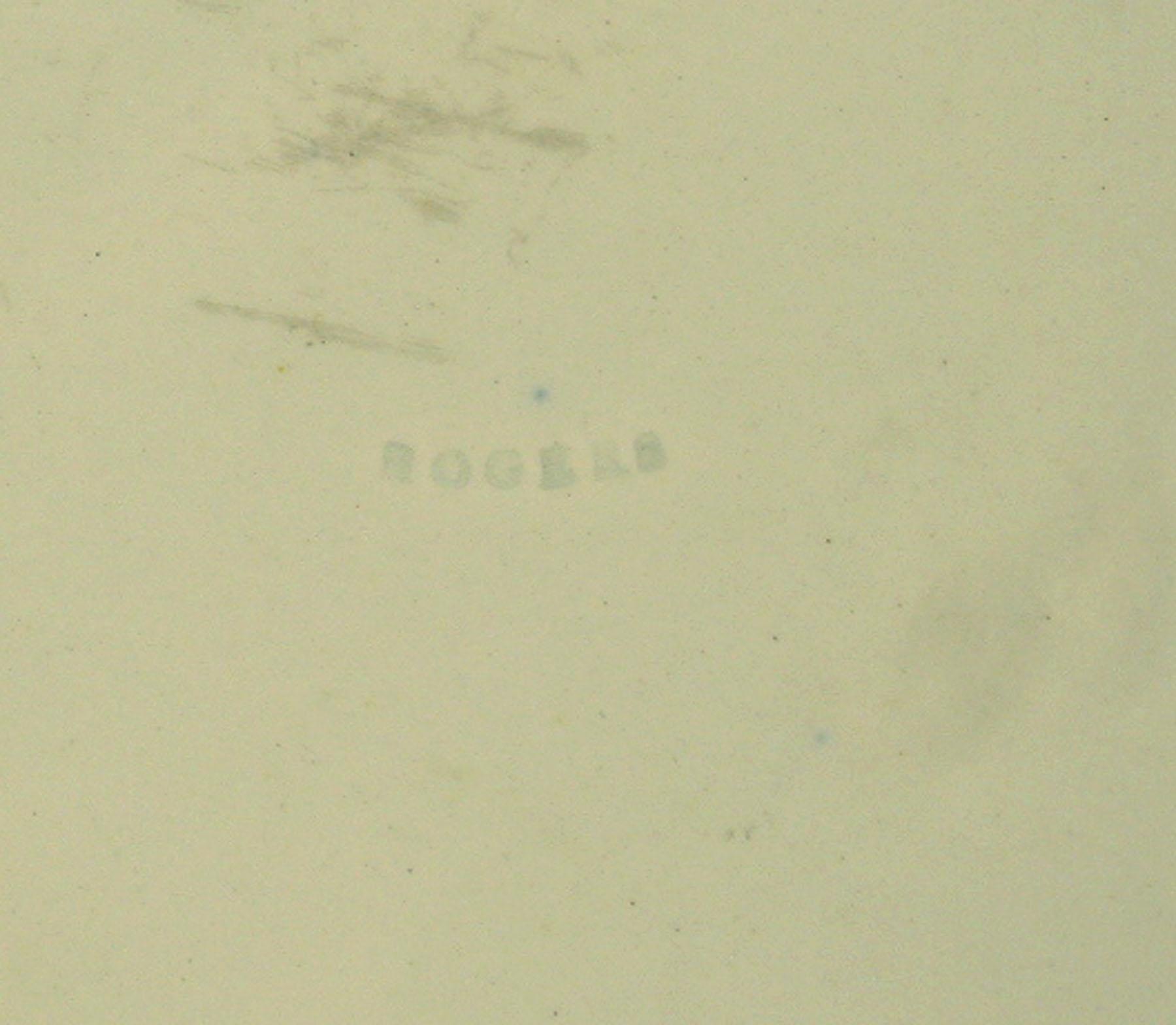 1970.0121 Rogers Pearlware Dish (detail)