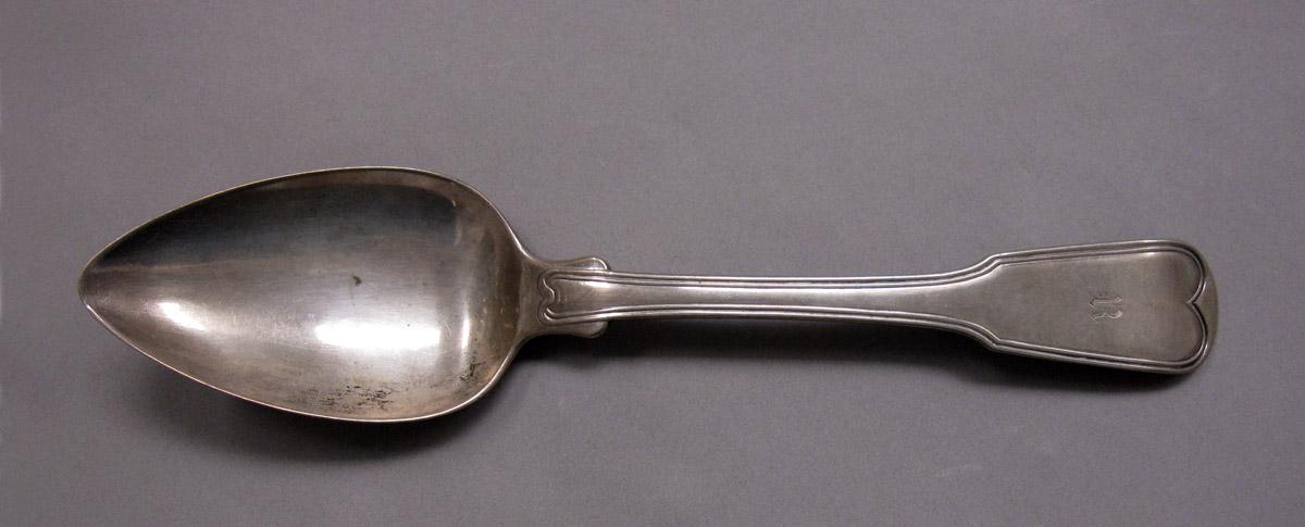 1970.0129.001 Spoon, upper surface