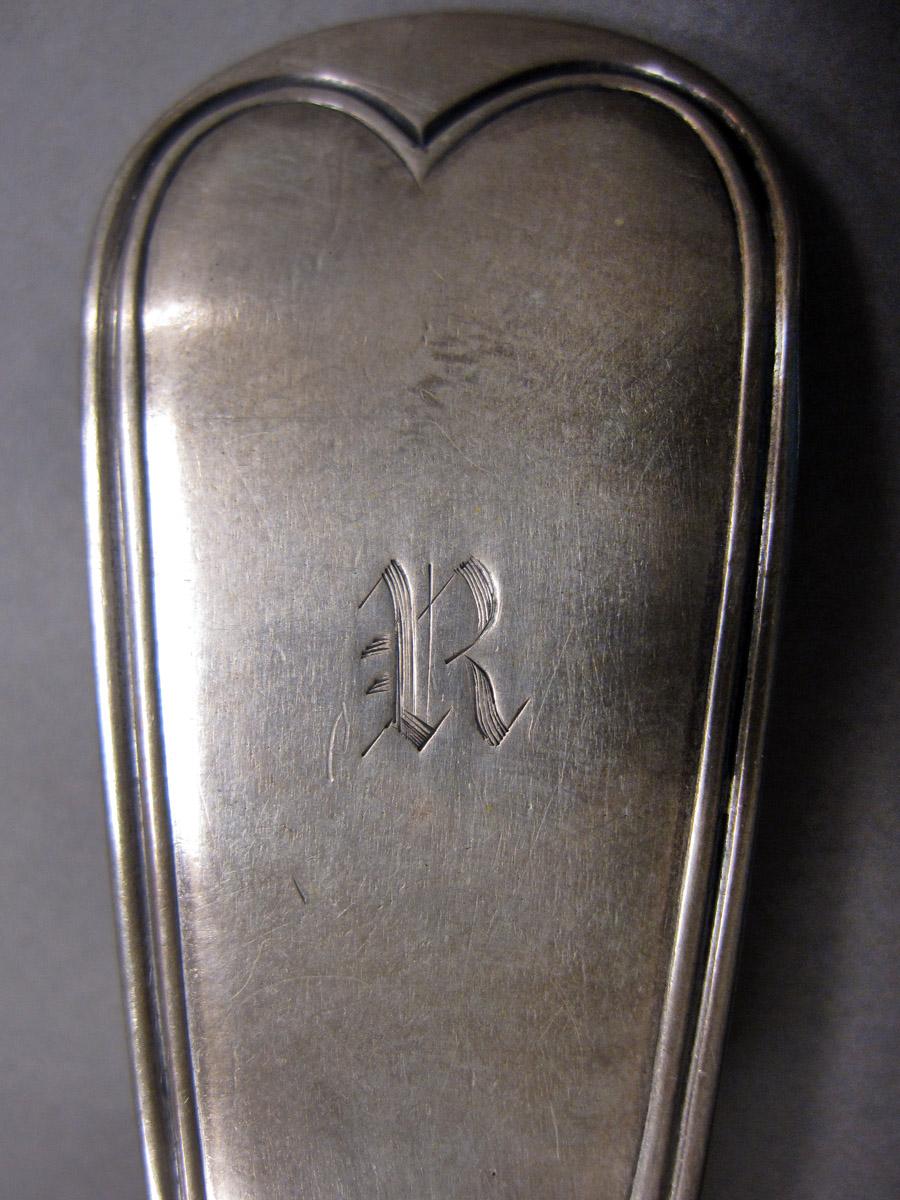 1970.0129.001 Spoon, engraving