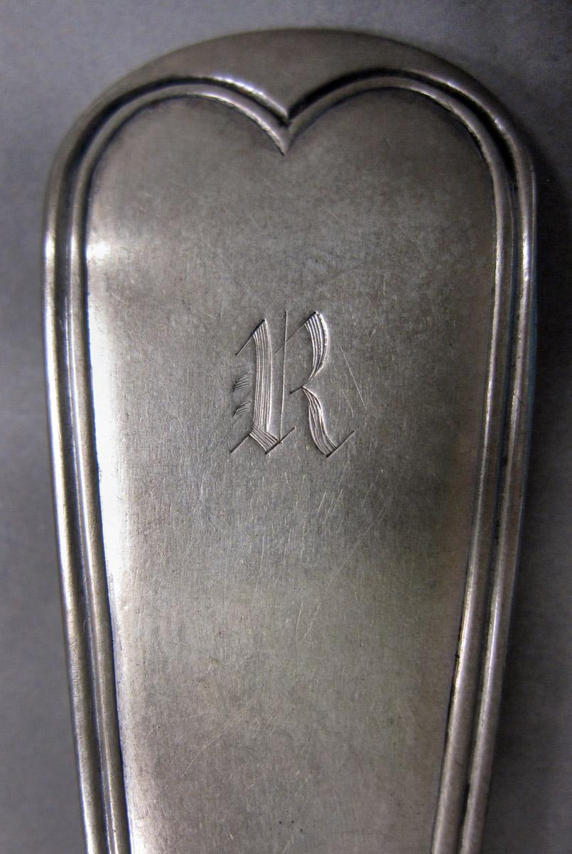 1970.0129.002 Spoon, engraving