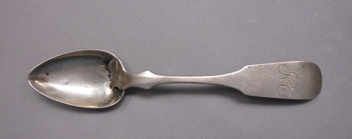 1970.0131 Spoon, upper surface
