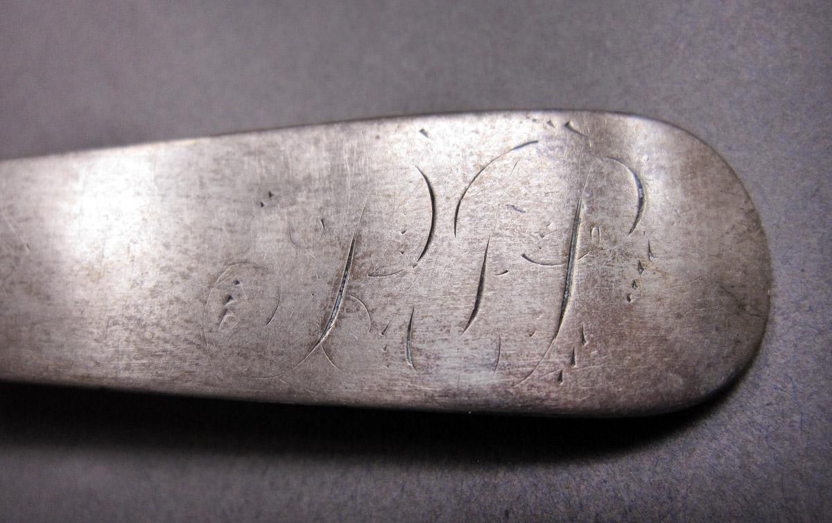 1970.0133.001 Spoon, engraving