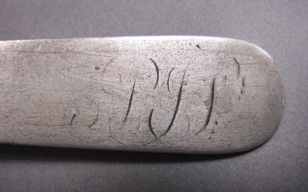 1970.0133.002 Spoon, engraving