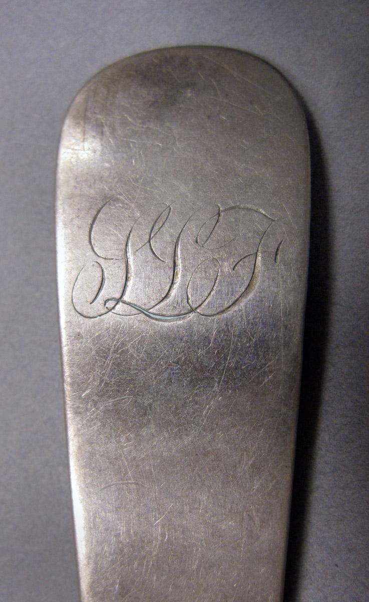 1970.0138 Spoon, engraving