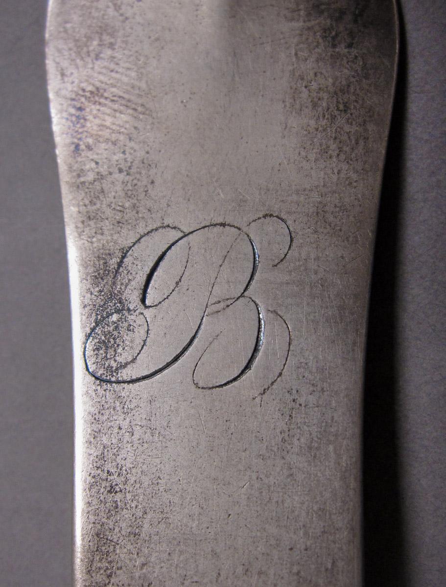 1970.0142 Spoon, engraving