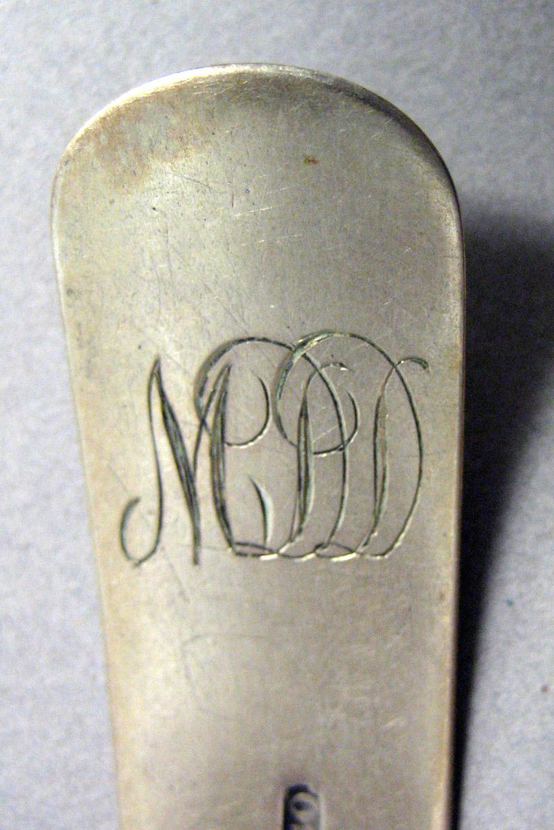 1970.0150 Teaspoon engraving underside