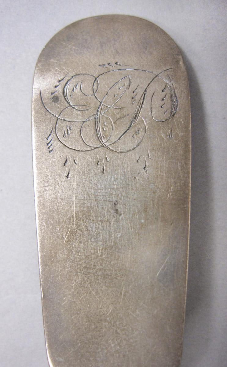 1970.0338 Spoon, engraving