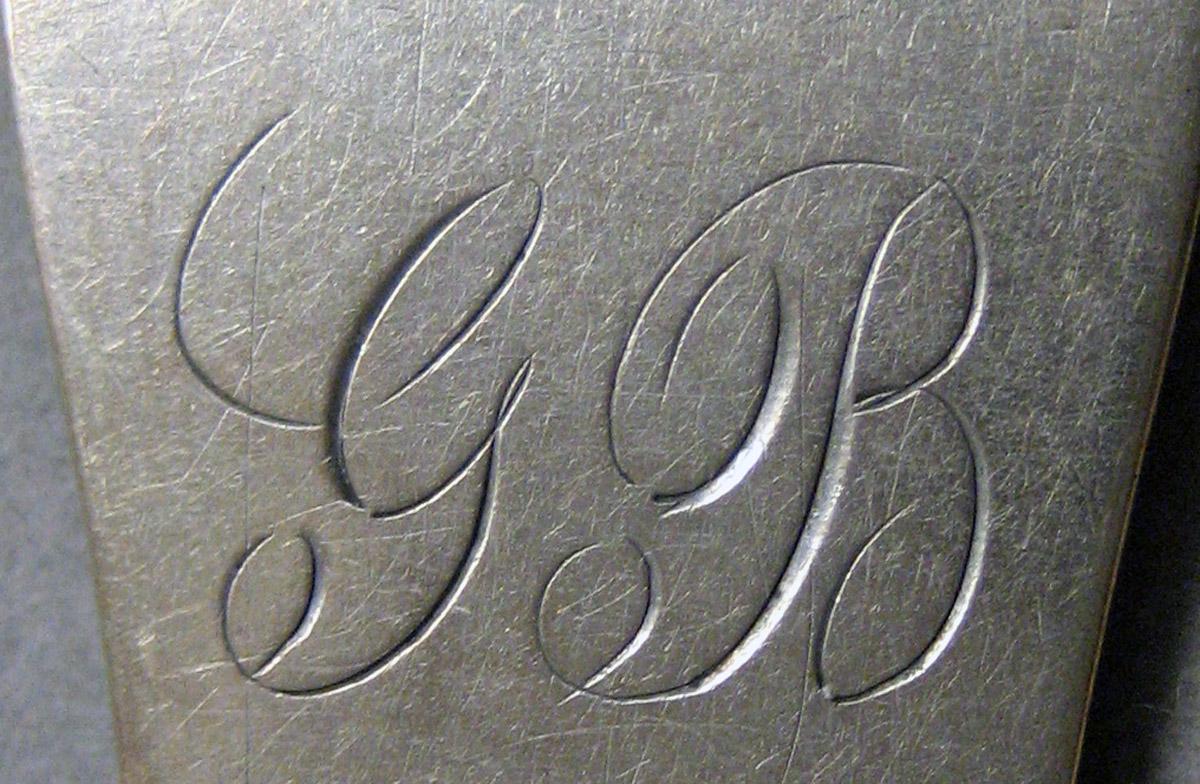 1970.0154 Teaspoon engraving