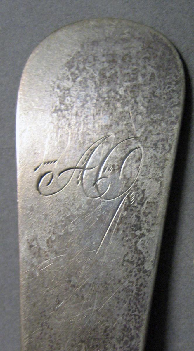 1970.0164 Teaspoon engraving