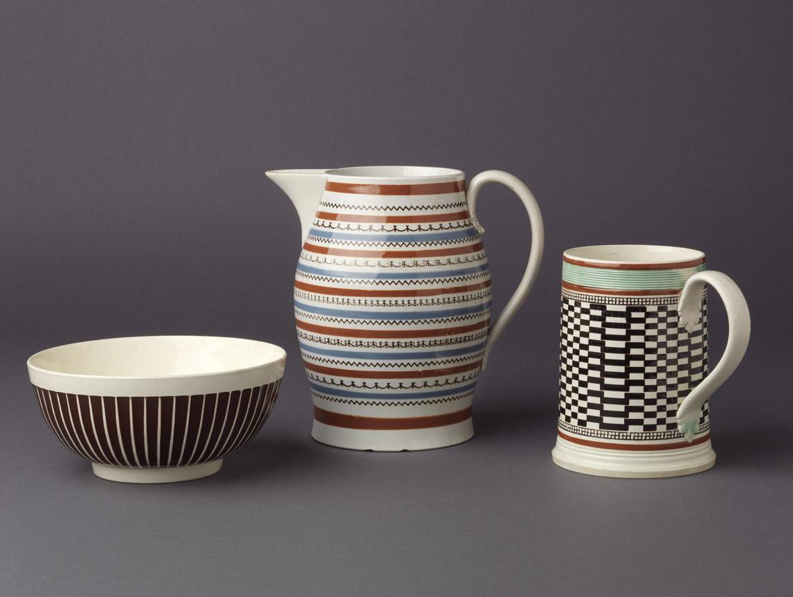 1970.0179, 2007.0028.012, 1970.0068 Dipped ware