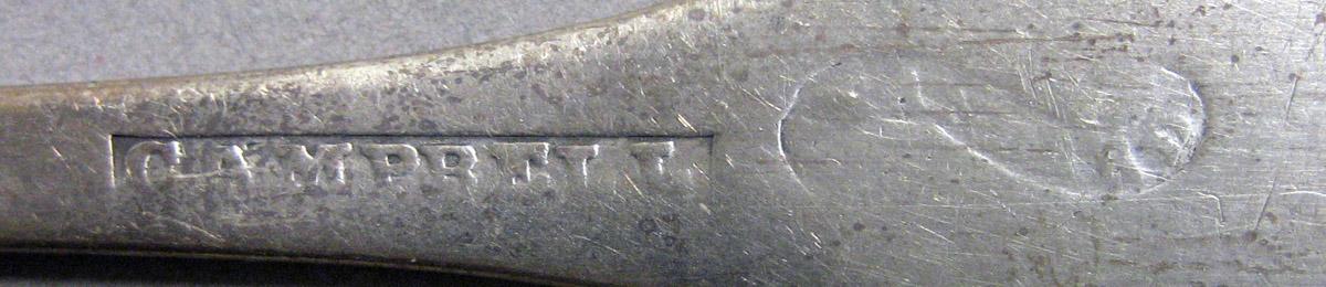 1970.0186 Teaspoon mark