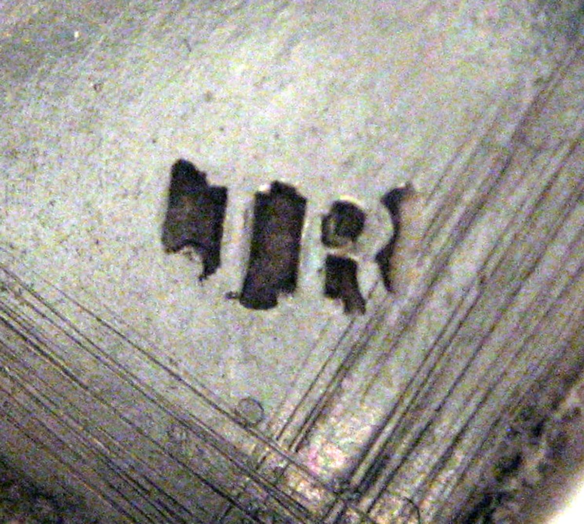 1970.0192.001 Silver Teapot mark 2