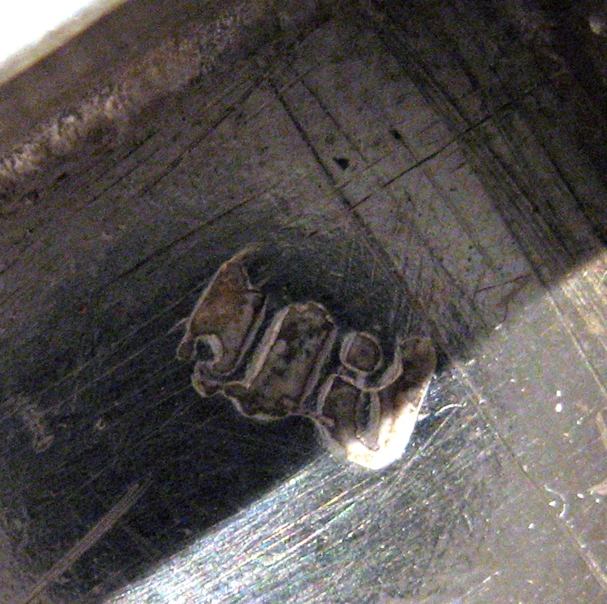1970.0192.002 A, B Silver Sugar Bowl mark 3